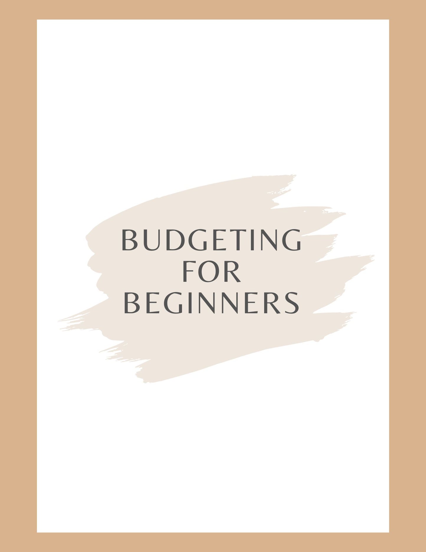 Budgeting Guide